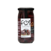Fos Greek Kalamata Pitted Olives With Extra Virgin Olive Oil & Vinegar 360g