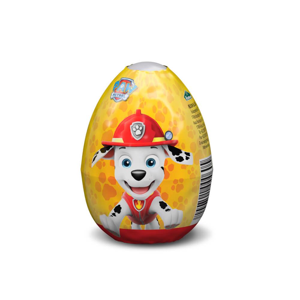 Relkon Paw Patrol Surprise Egg With Candies 10gm