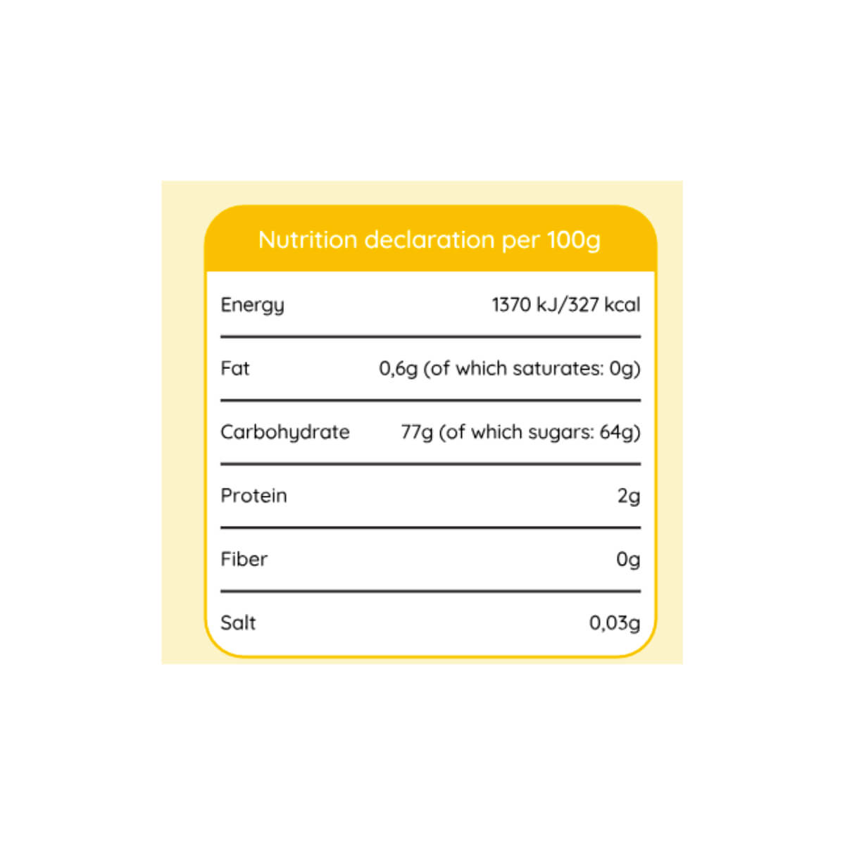 Yammiez Sour Fries Marshmallow 44g