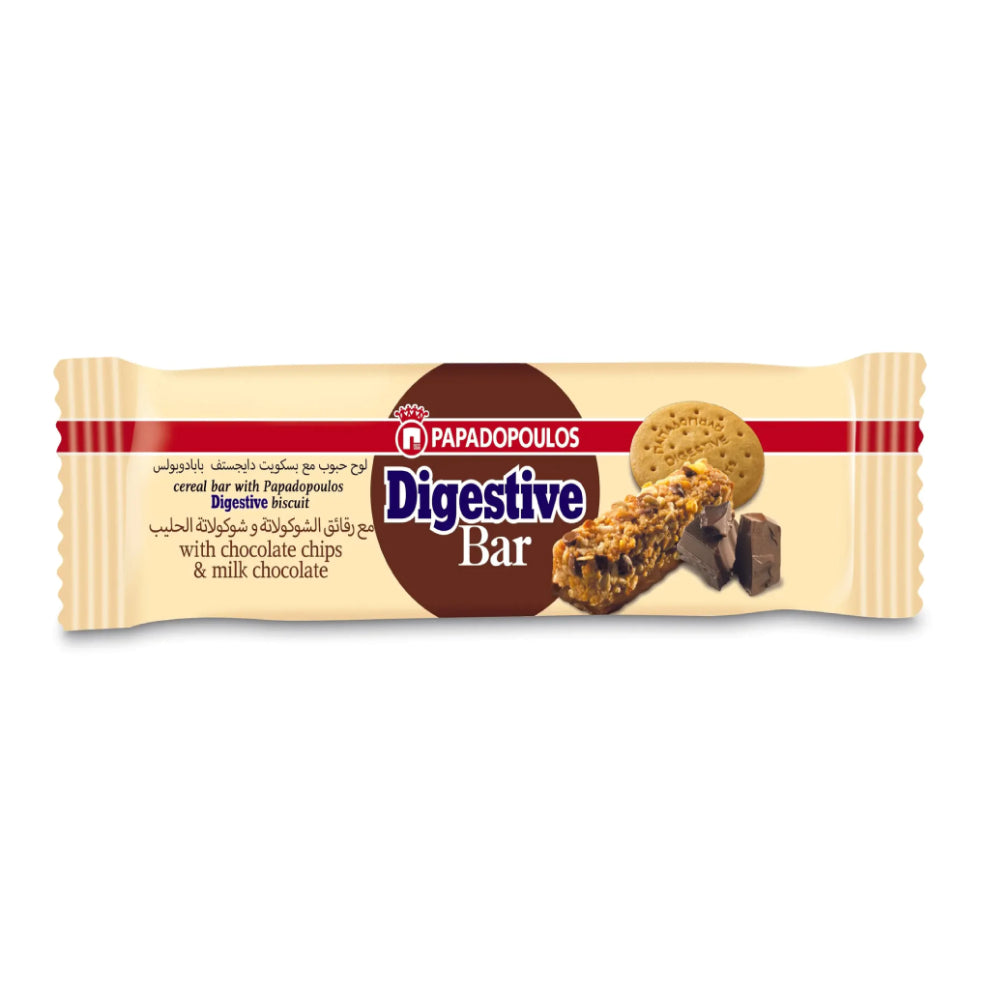 Digestive Bar With Chocolate 28gm