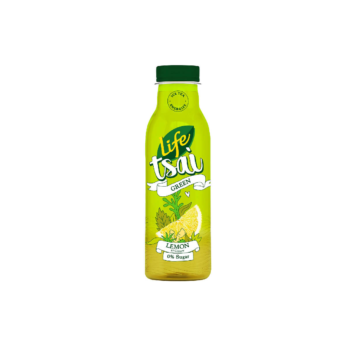 Life Tsai Green Lemon & Ginger Sugar free Ice Tea 500ml