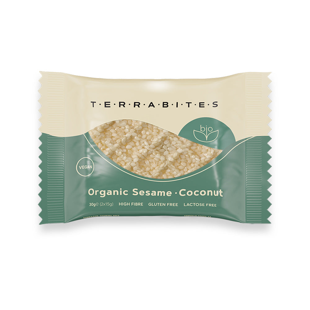 Terrabites Bio Vegan Sesame Coconut Bar 30G