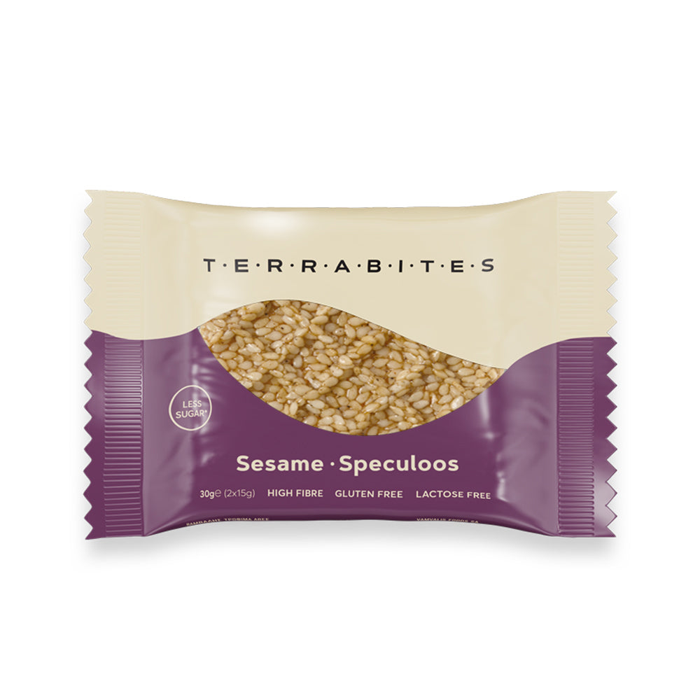 Terrabites Sesame Speculoos Bar 30G