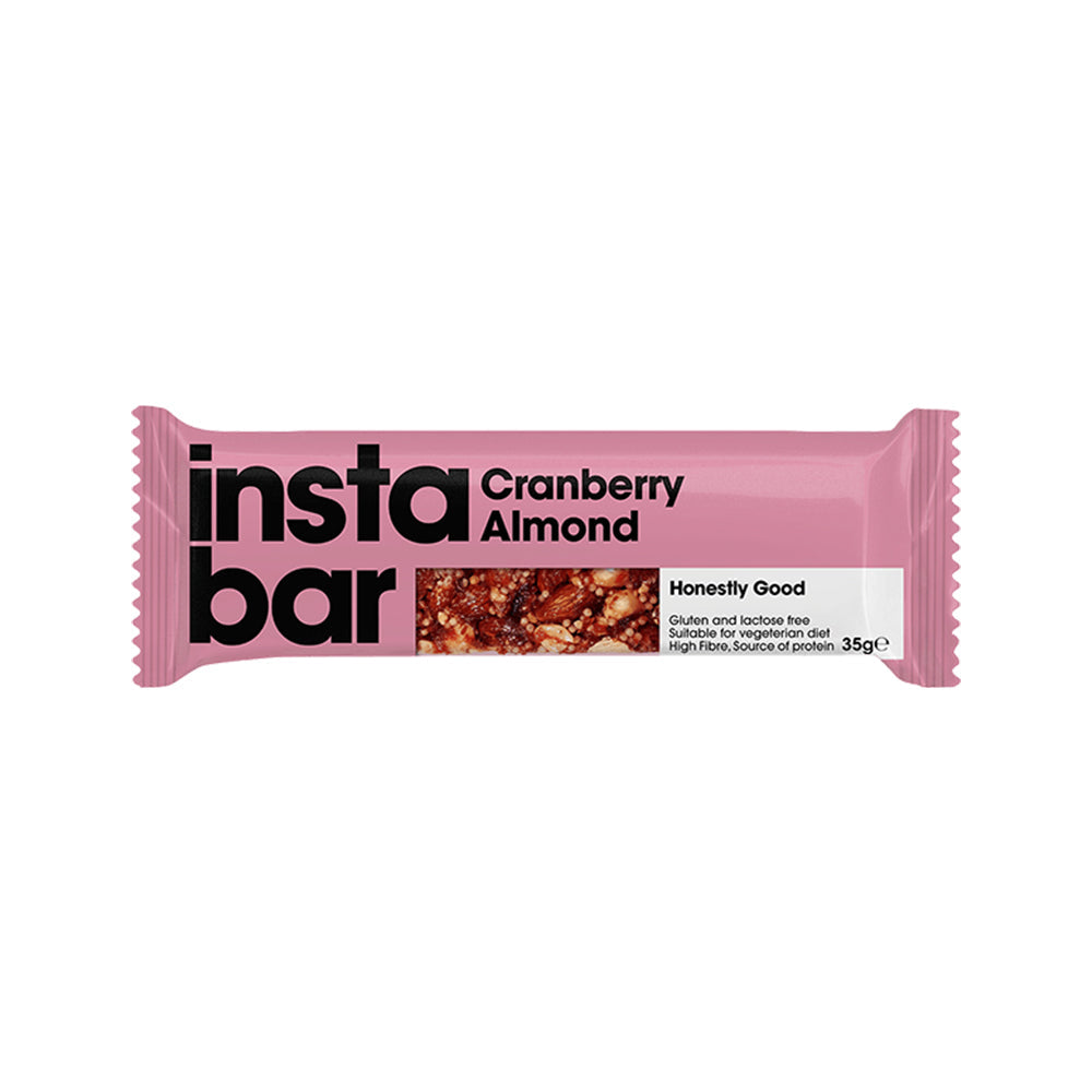 Instabar Cranberry Almond Bar 35G