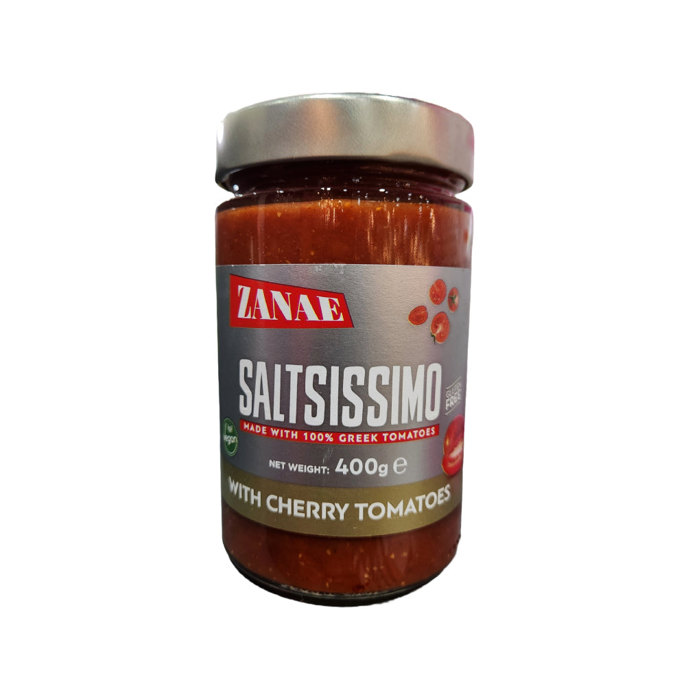 Zanae Tomato Sauce With Cherry Tomatoes 400gm