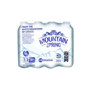 Mountain Spring Alkaline Ph8 Low Sodium Natural Water 12x500ml