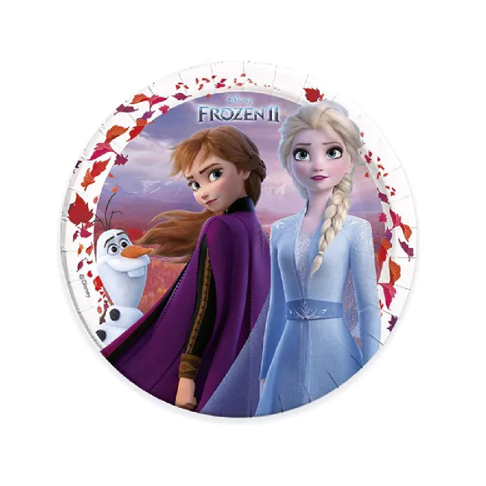 Procos 8 Paper Plates 23Cm Frozen 2