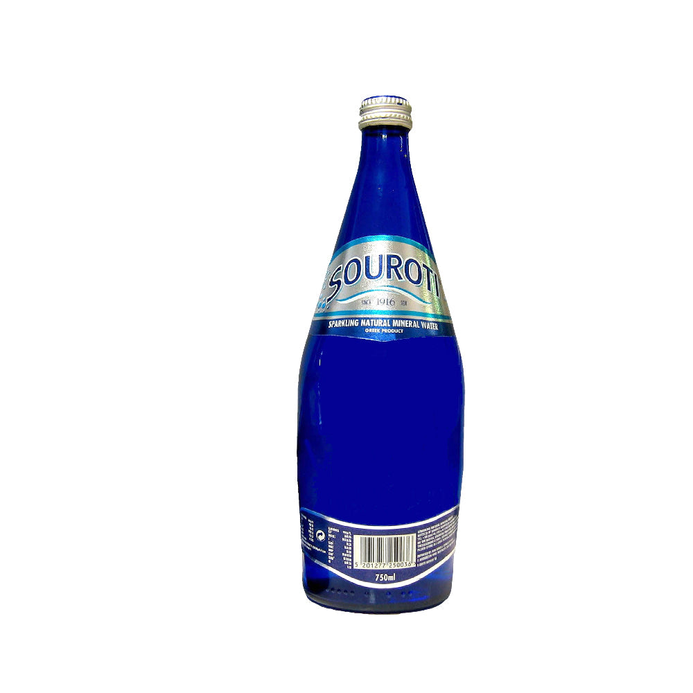 Souroti Natural Sparkling Mineral Water 750ml