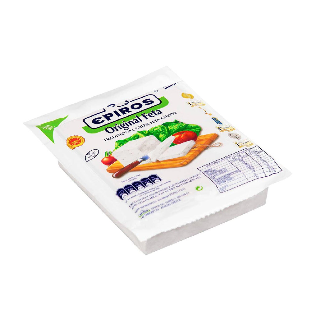 Epiros Original Feta Cheese Vacuum 180Gm