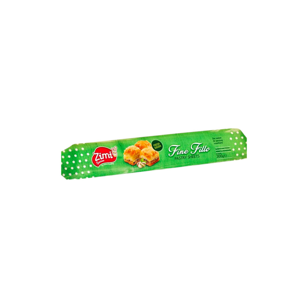 Zimi Fresh Dough Crust Fillo Pastry Sheets 300g