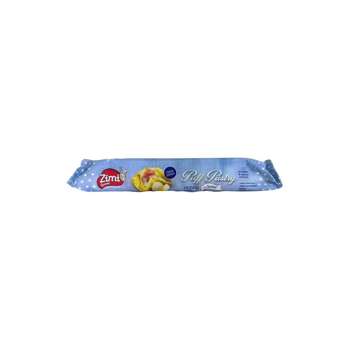 Zimi French Type Puff Pastry Sheets With Butter 330g