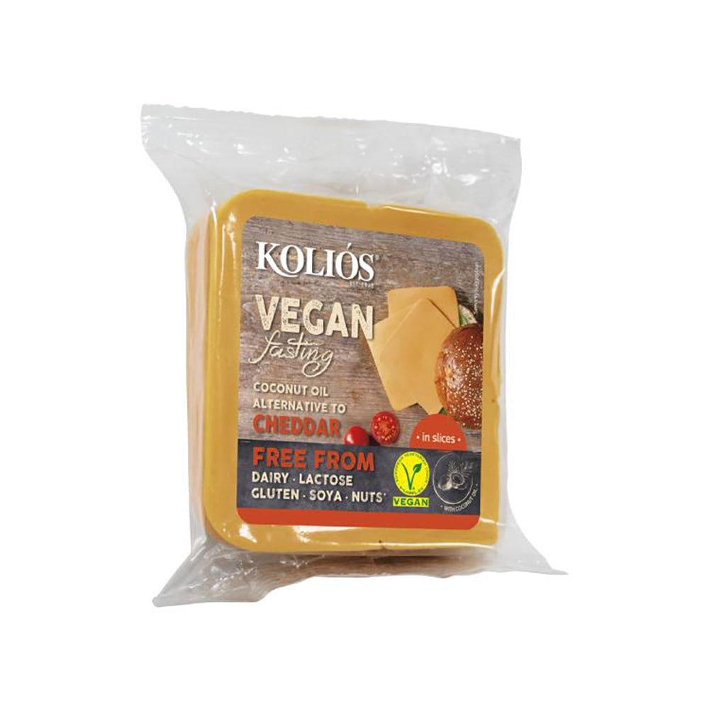 Kolios Vegan Cheddar Alternate Slices 200G