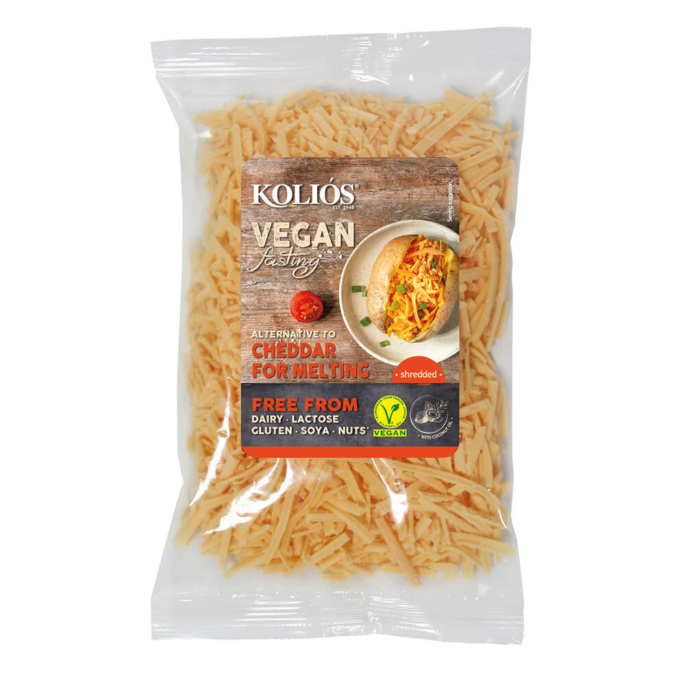 Kolios Vegan Cheddar Alternate Shredded 200G