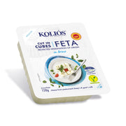 Kolios Meze Feta PDO Cubes Rigid Pack 150g