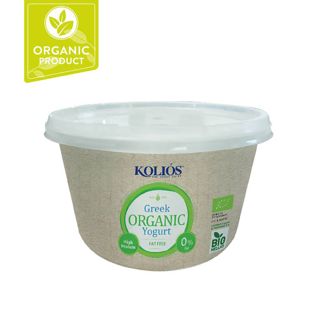 Kolios Greek Bio Yoghurt 0% 500G