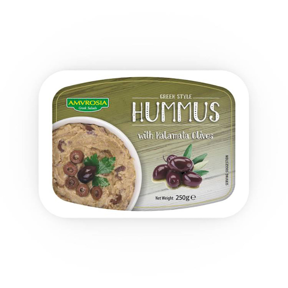 Amvrosia Hummus With Olives 250G