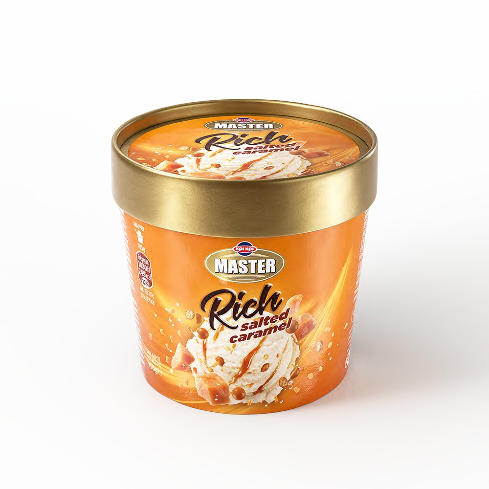 Krikri Master Rich Salted Caramel Cup 180Ml