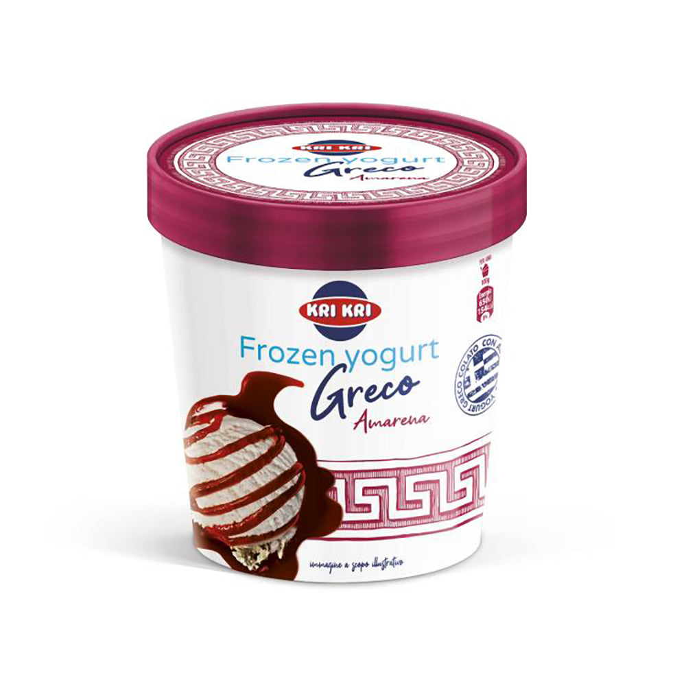 Krikri Greek Frozen Yoghurt Cherry 320G