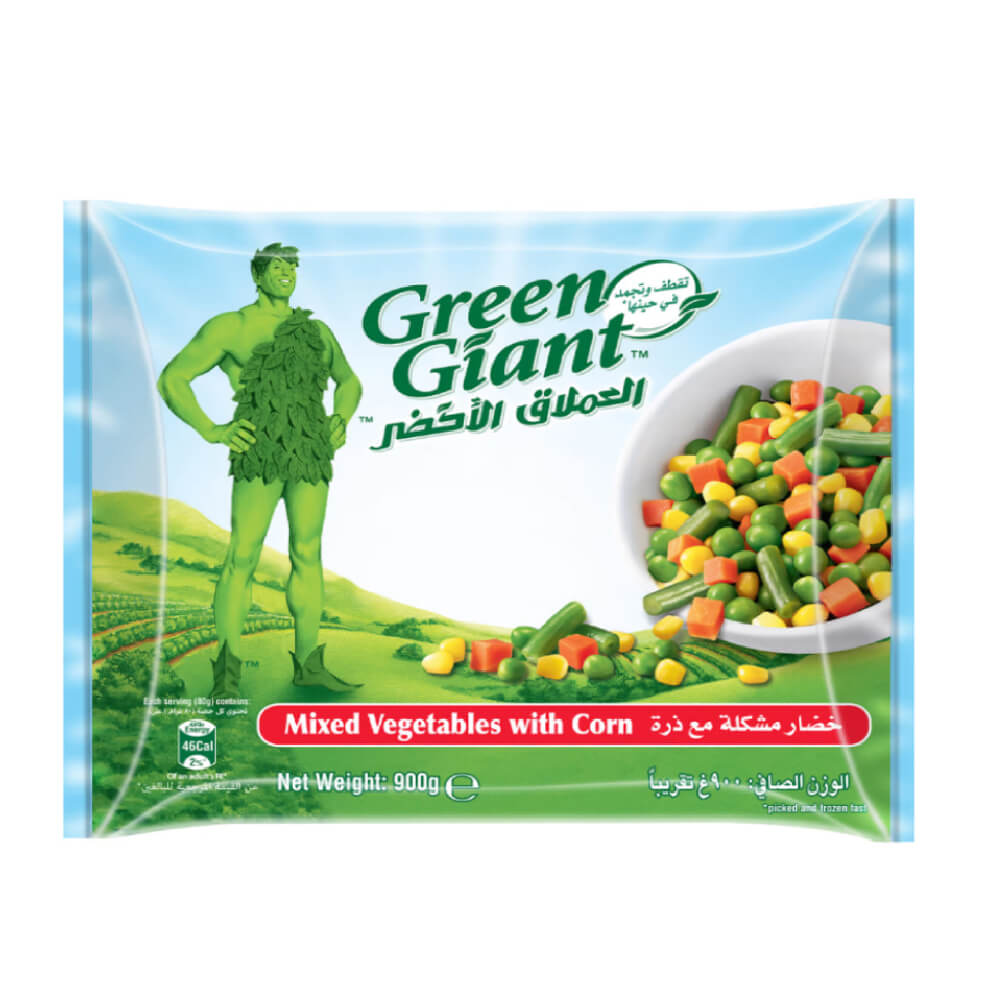 Green Giant Frozen Mixed Vegetables Without Corn 900Gm