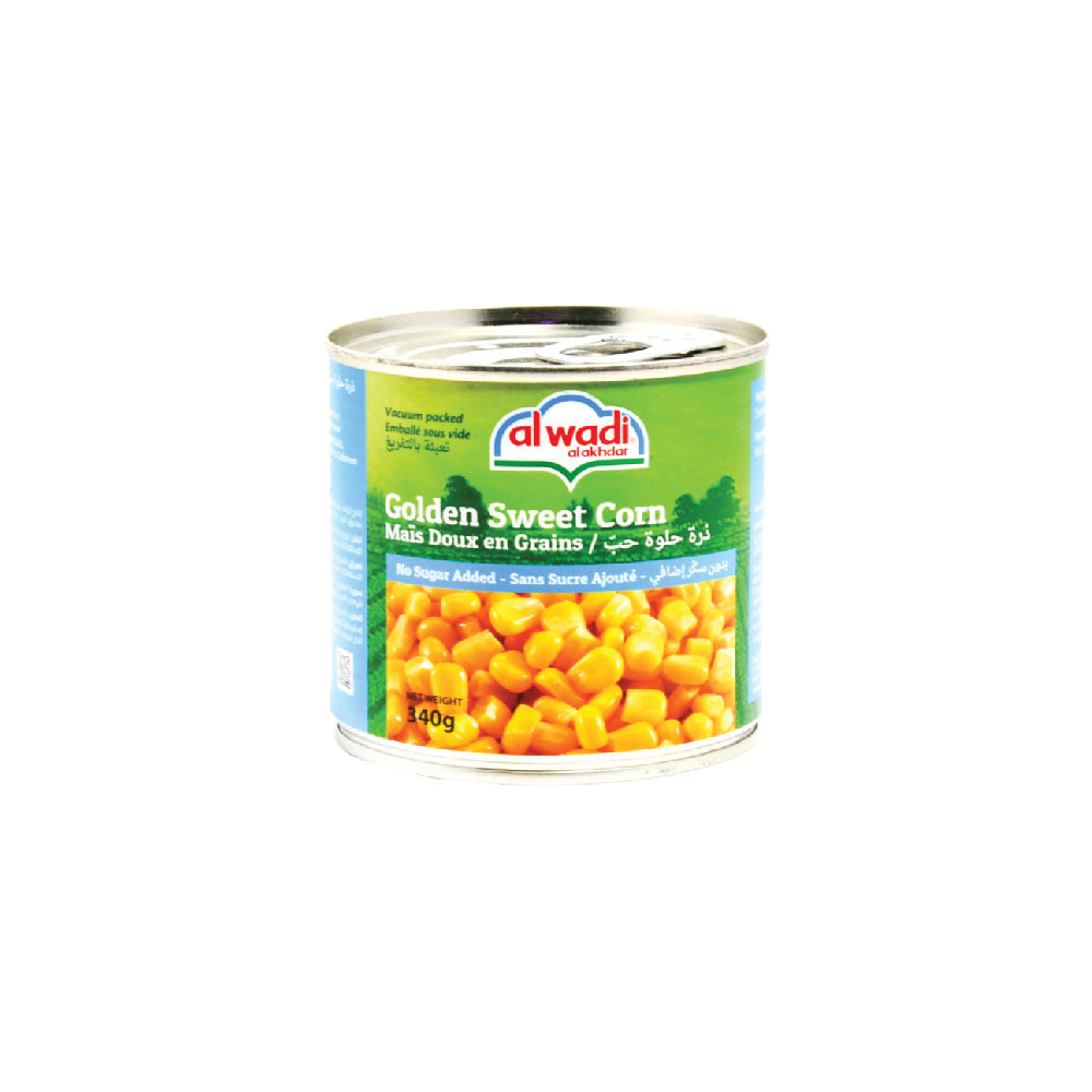 Al Wadi Golden Sweet Corn 340G