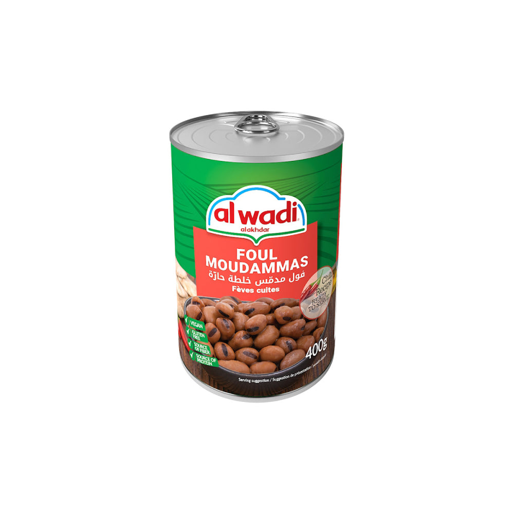 Al Wadi Foul Moudammas Hot Recipe 400G