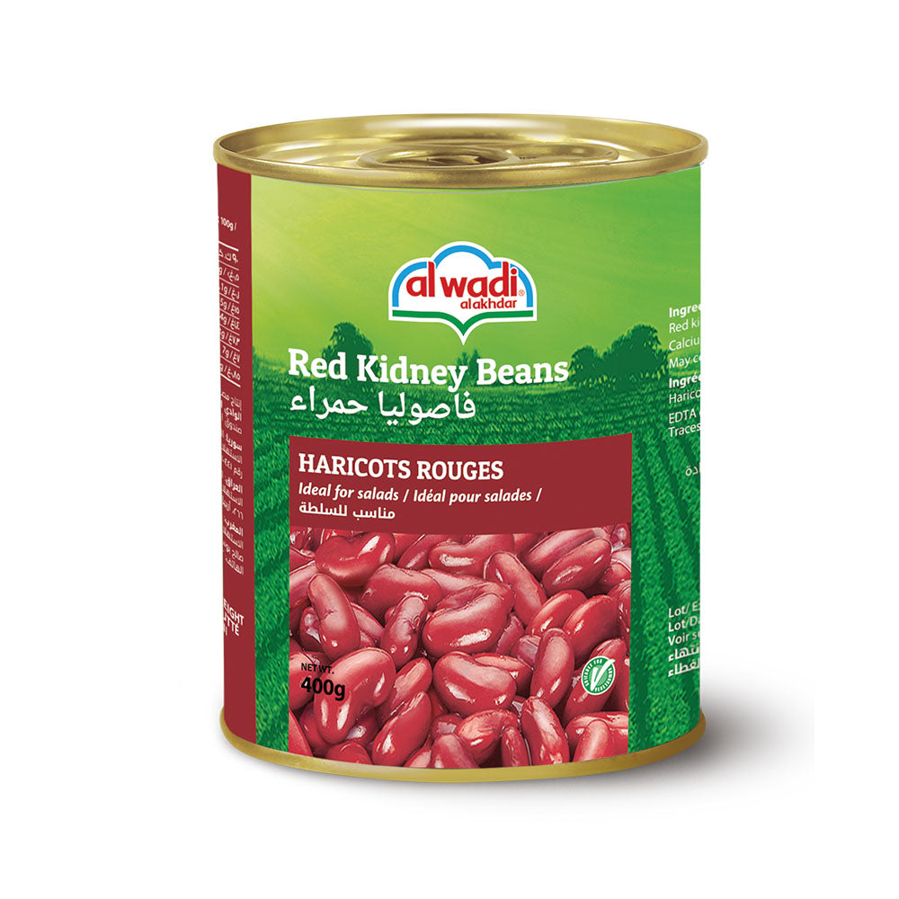 Al Wadi Cooked Red Kidney Beans 400G