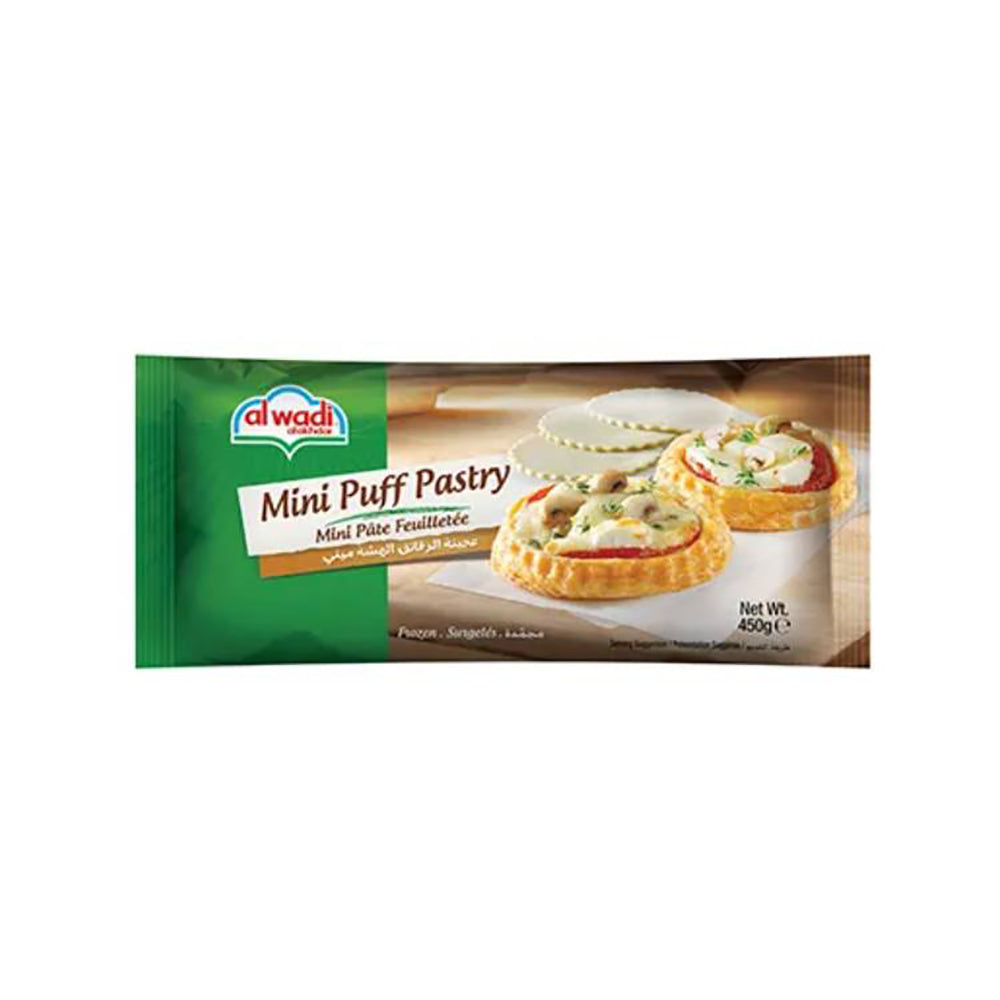 Al Wadi Puff Pastry Mini 450G