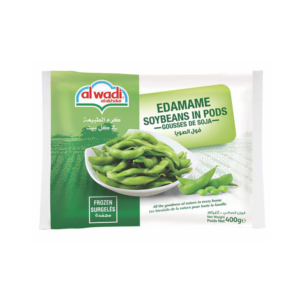 Al Wadi Frozen Edamame 400G