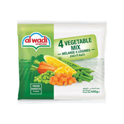 Al Wadi Frozen 4 Mixed Vegetable 400G