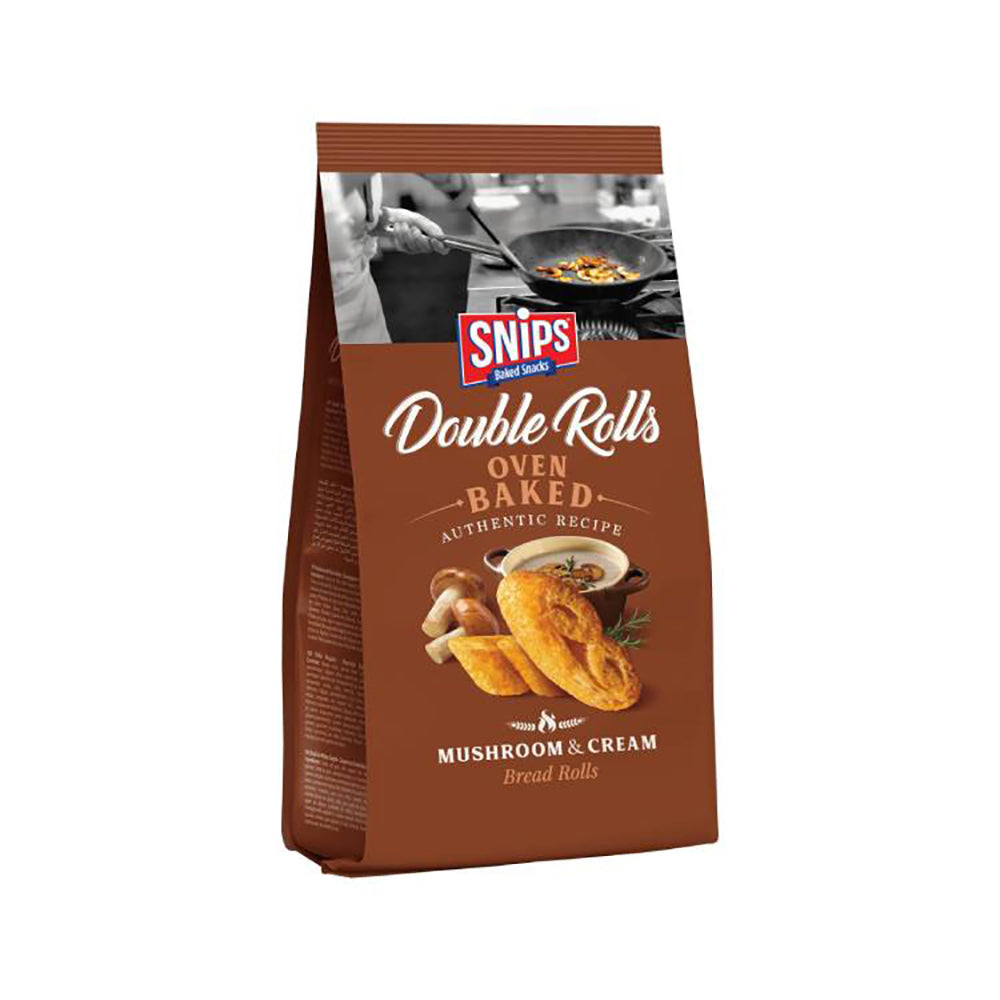Snips Double Rolls Mushroom & Cream75G