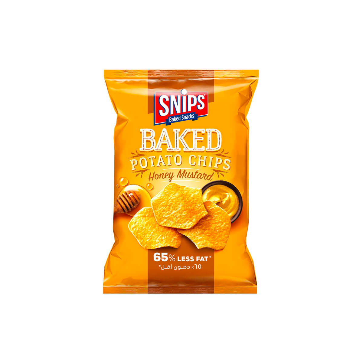 Snips Honey Mustard Baked Potato Chips 150g