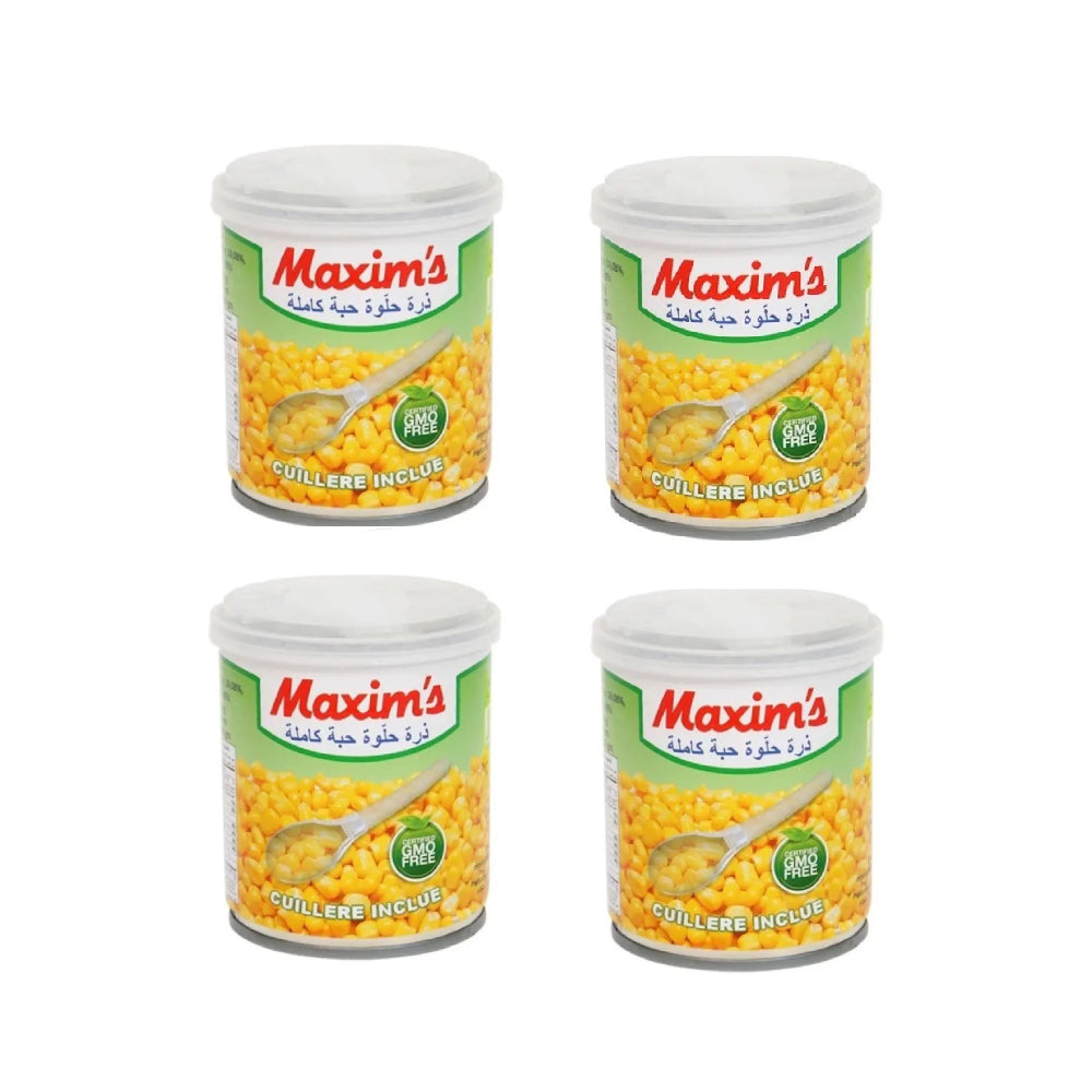 Maxim's Sweet Corn 4x180gm