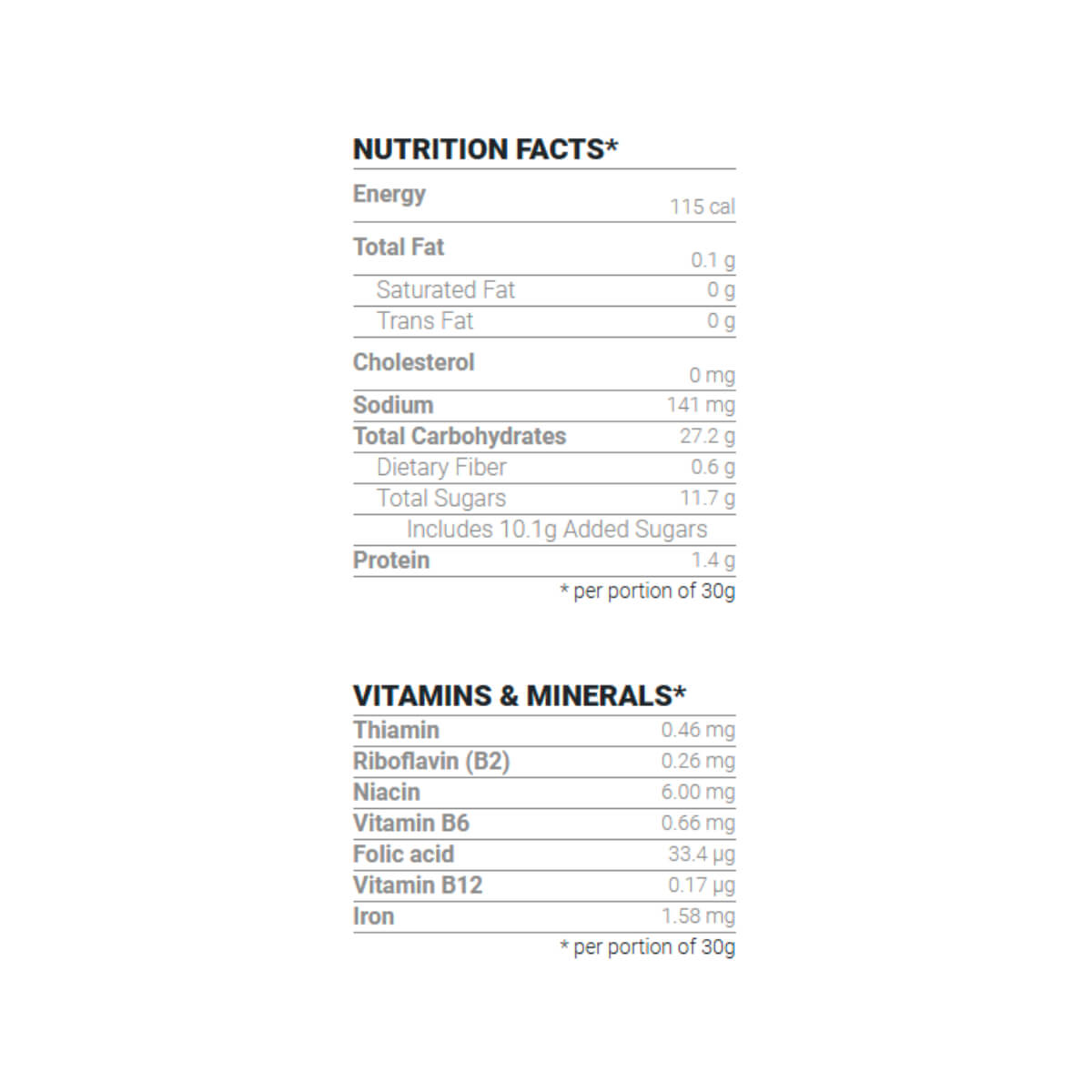 Poppins Frosted Flakes Breakfast Cereal 750g