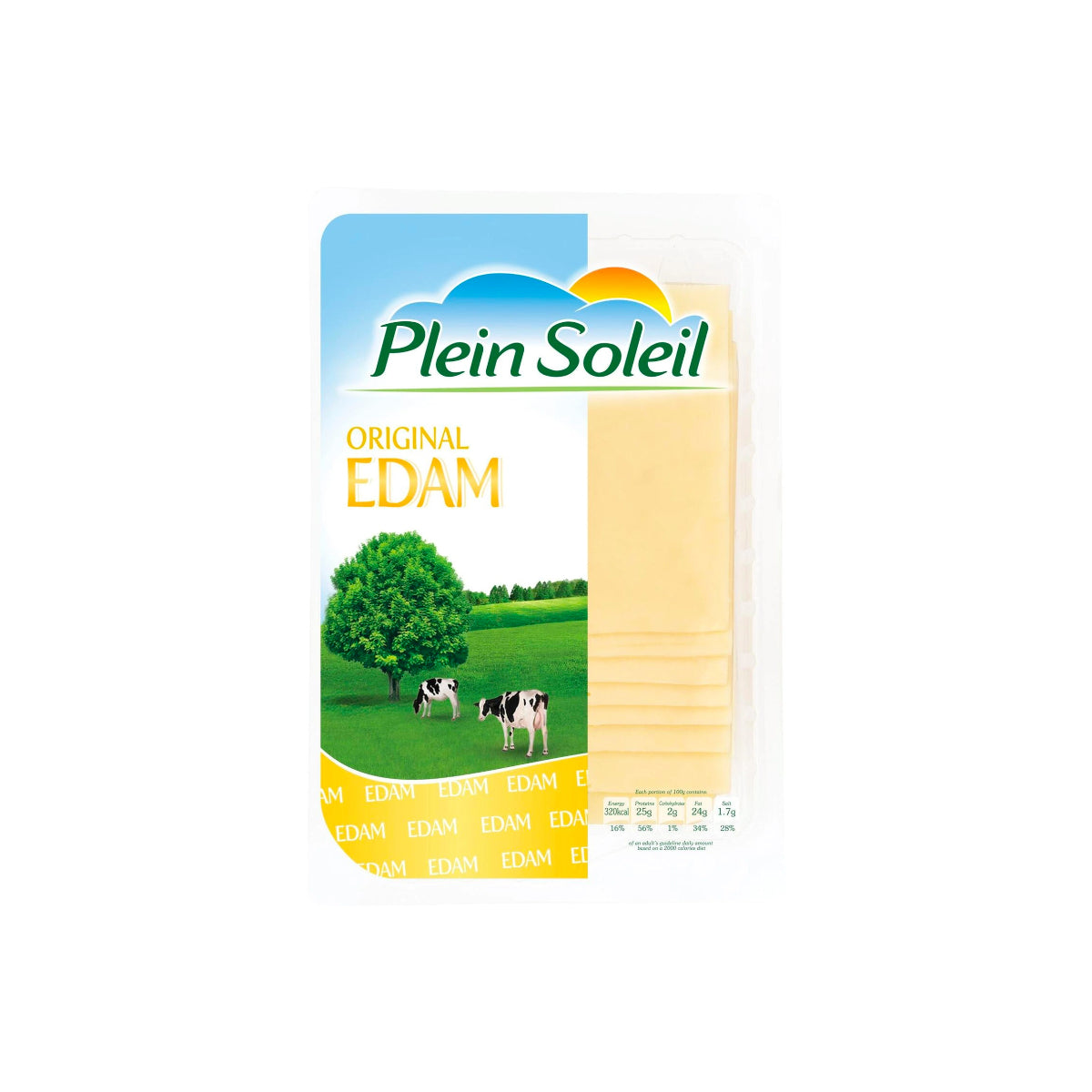 Plein Soleil Original Edam Cheese Slices 150g