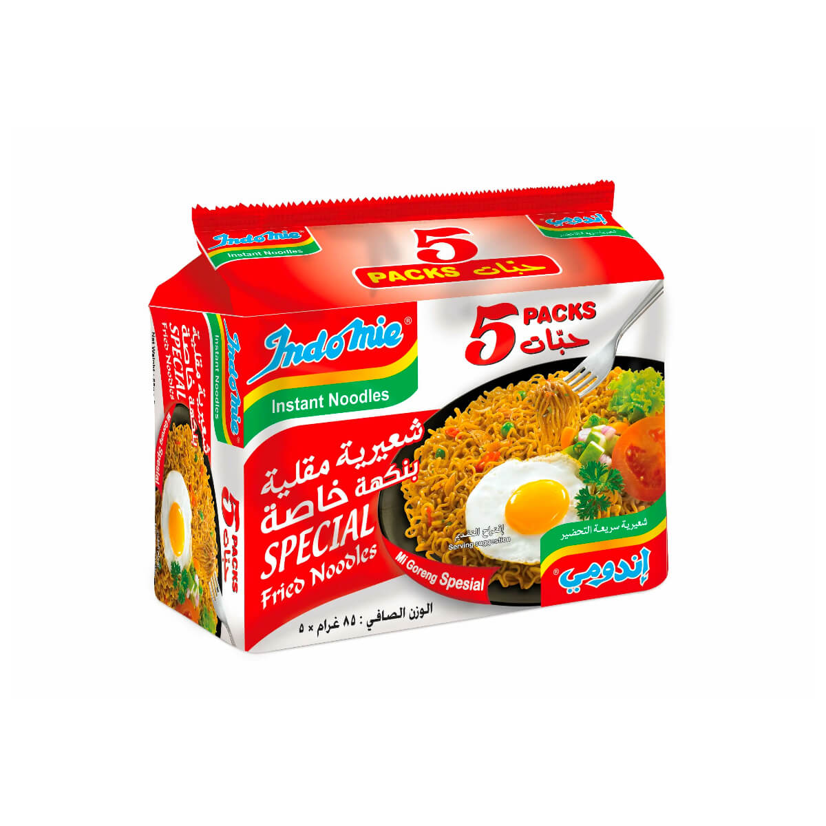 Indomie Mi Goreng Instant Fried Noodles 5x80g