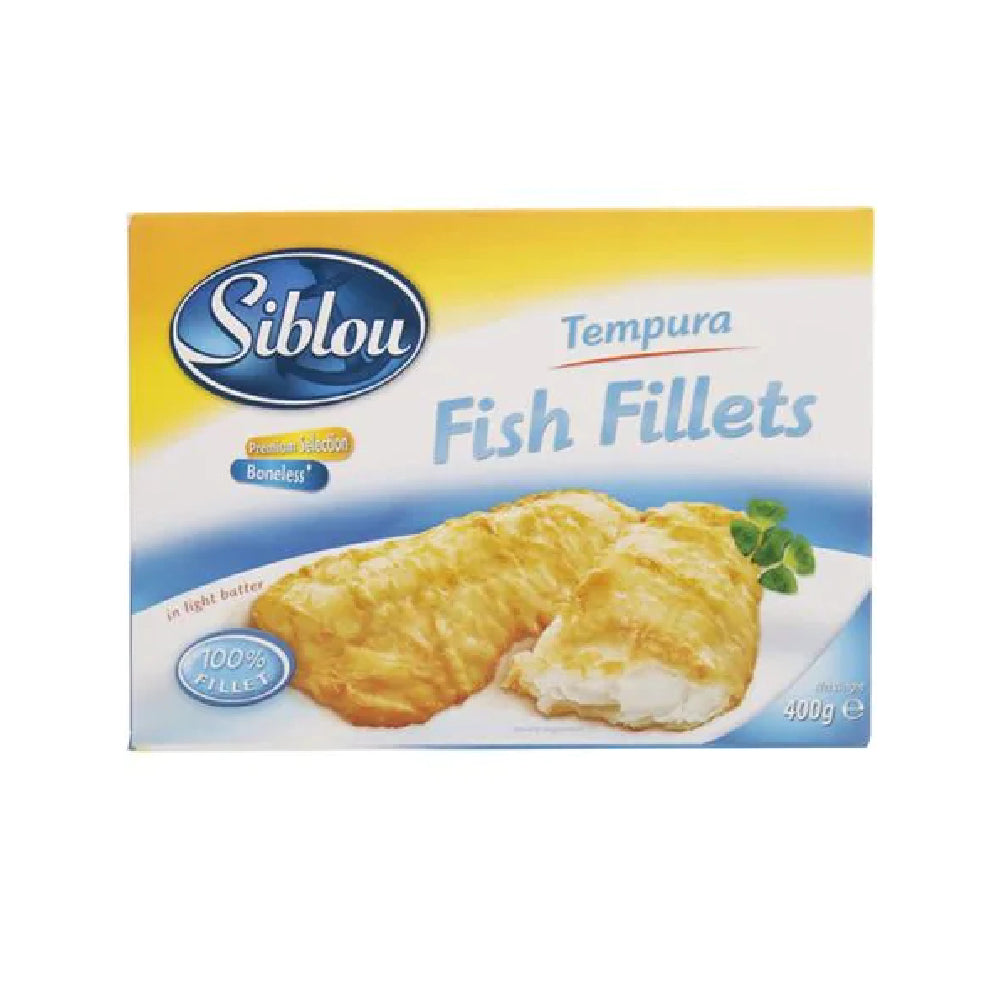 Siblou Tempura Fish Fillet 400Gm