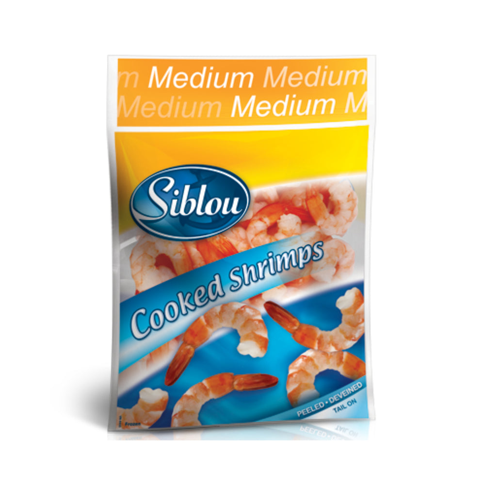 Siblou Medium Cooked Shrimps 250Gm