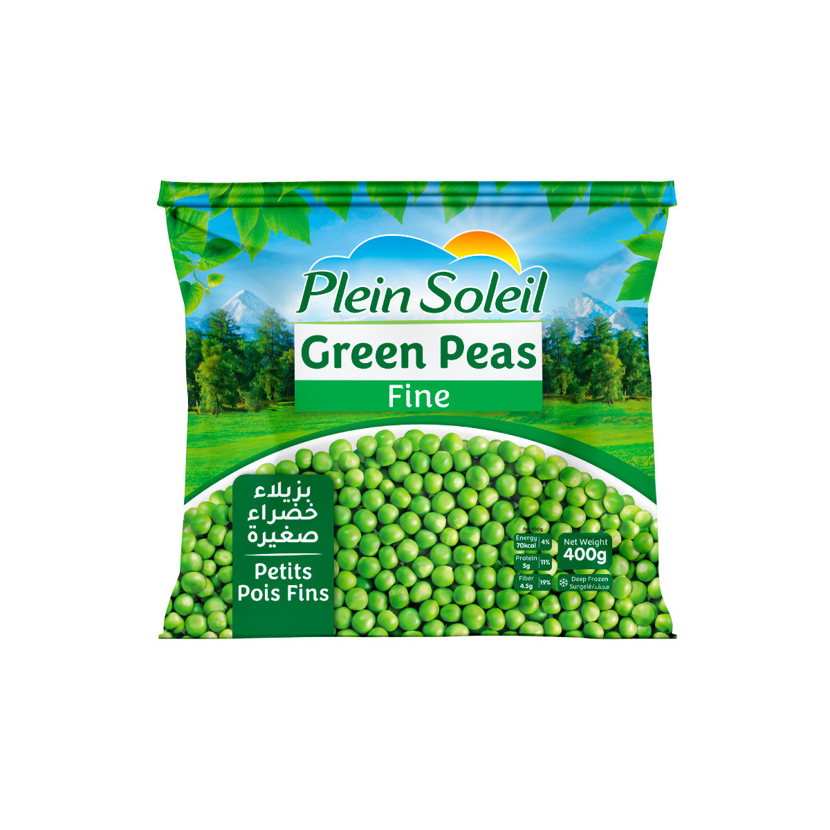 Plein Soleil Fine Green Peas 400g