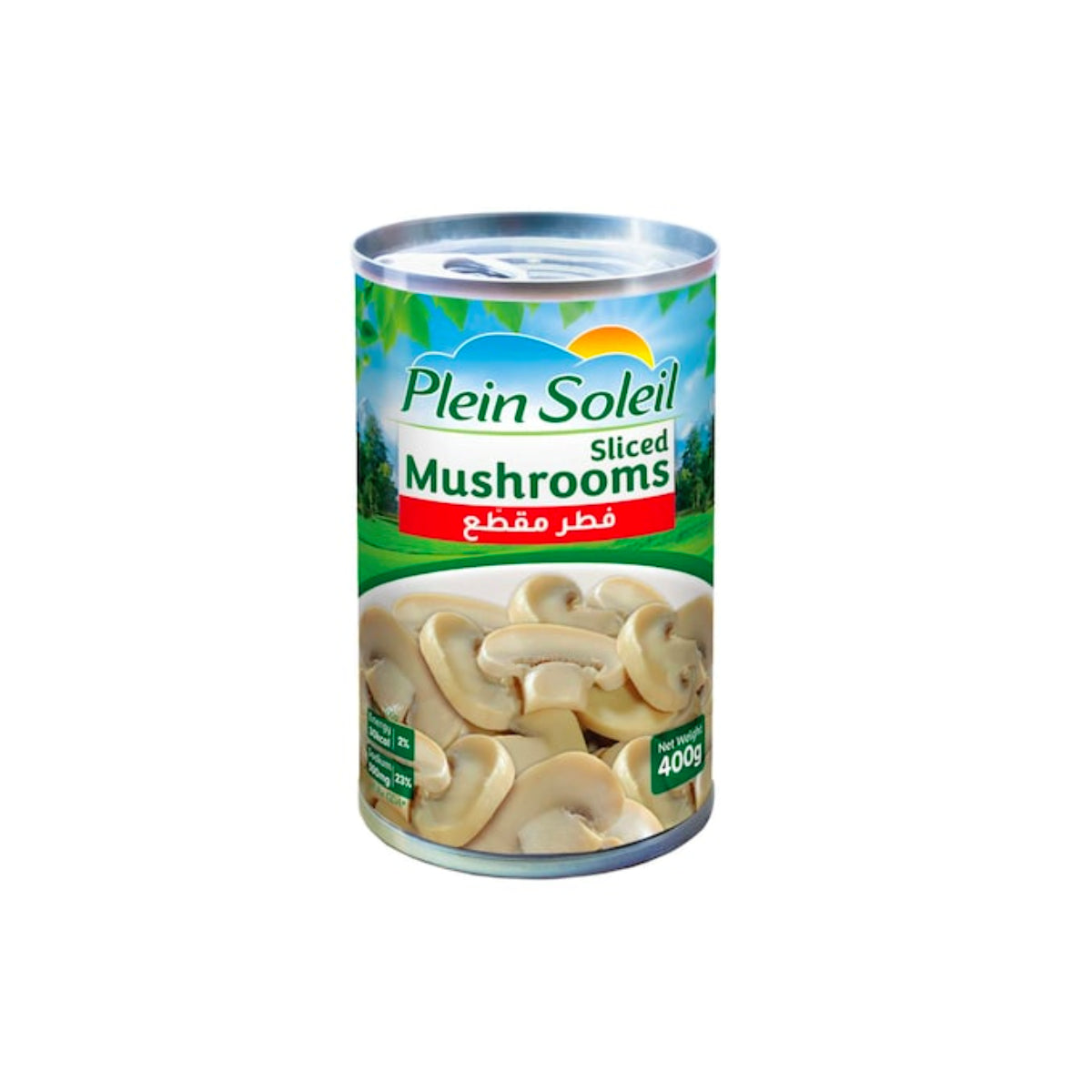 Plein Soleil Sliced Mushrooms 400g