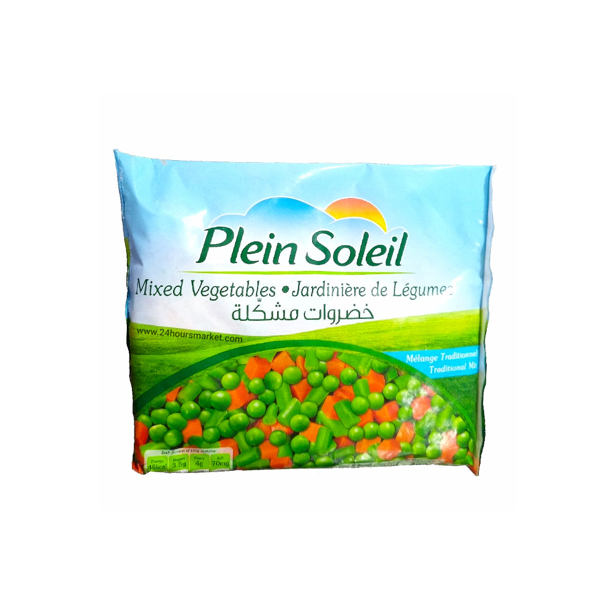 Plein Soleil Mixed Vegetables 400g