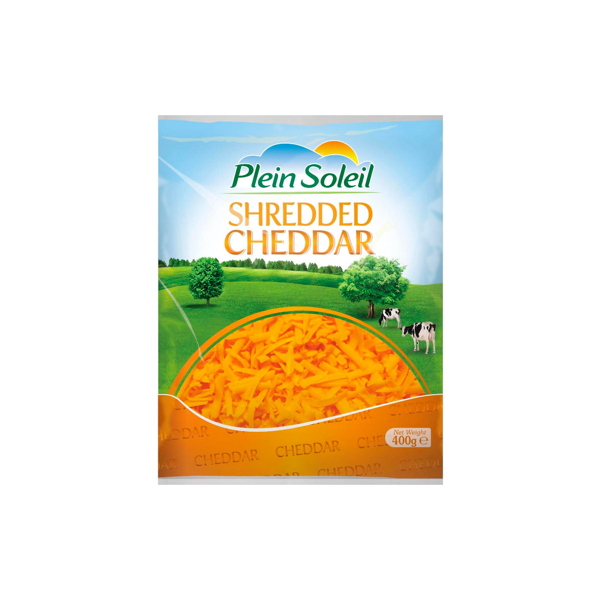 Plein Soleil Shredded Cheddar Cheese 200g