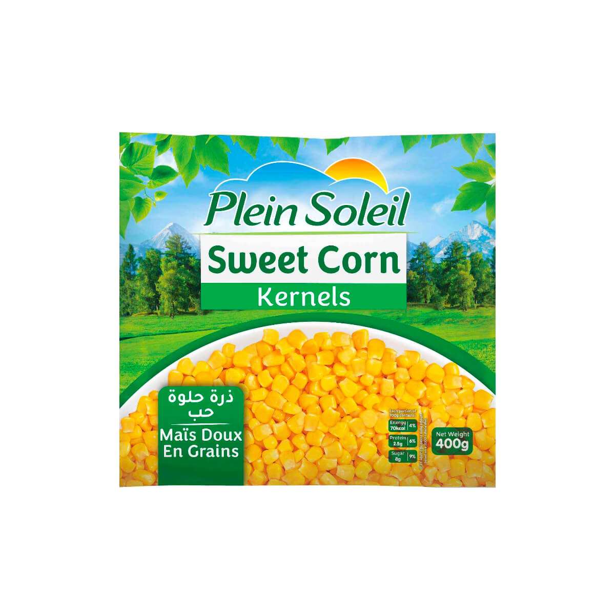 Plein Soleil Sweet Corn Kernels 400g