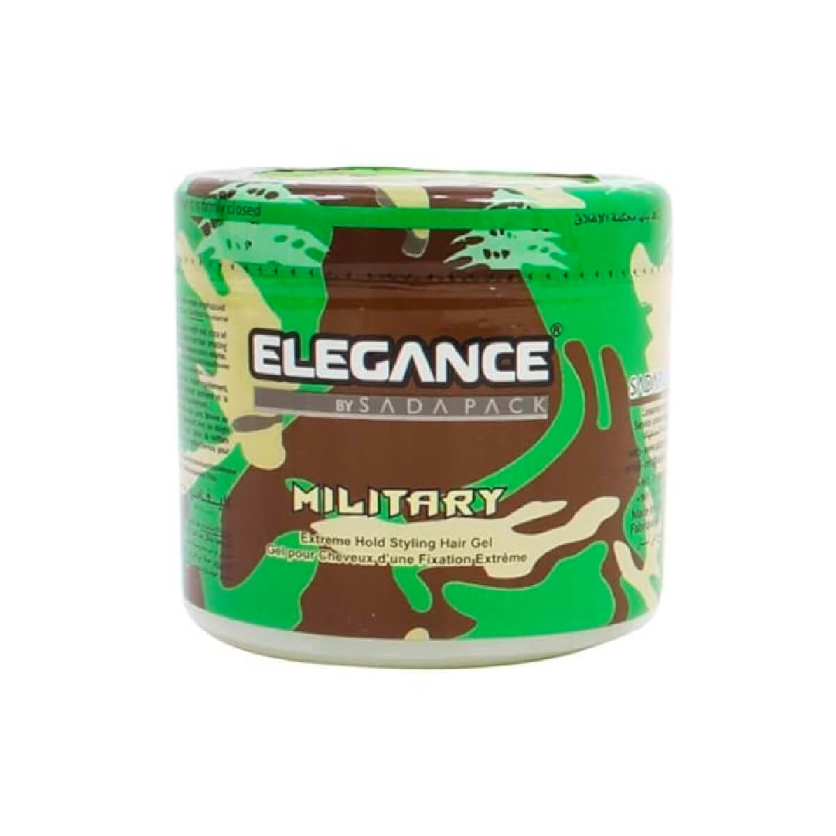 Elegance Military Extreme Hold Styling Hair Gel 1000ml
