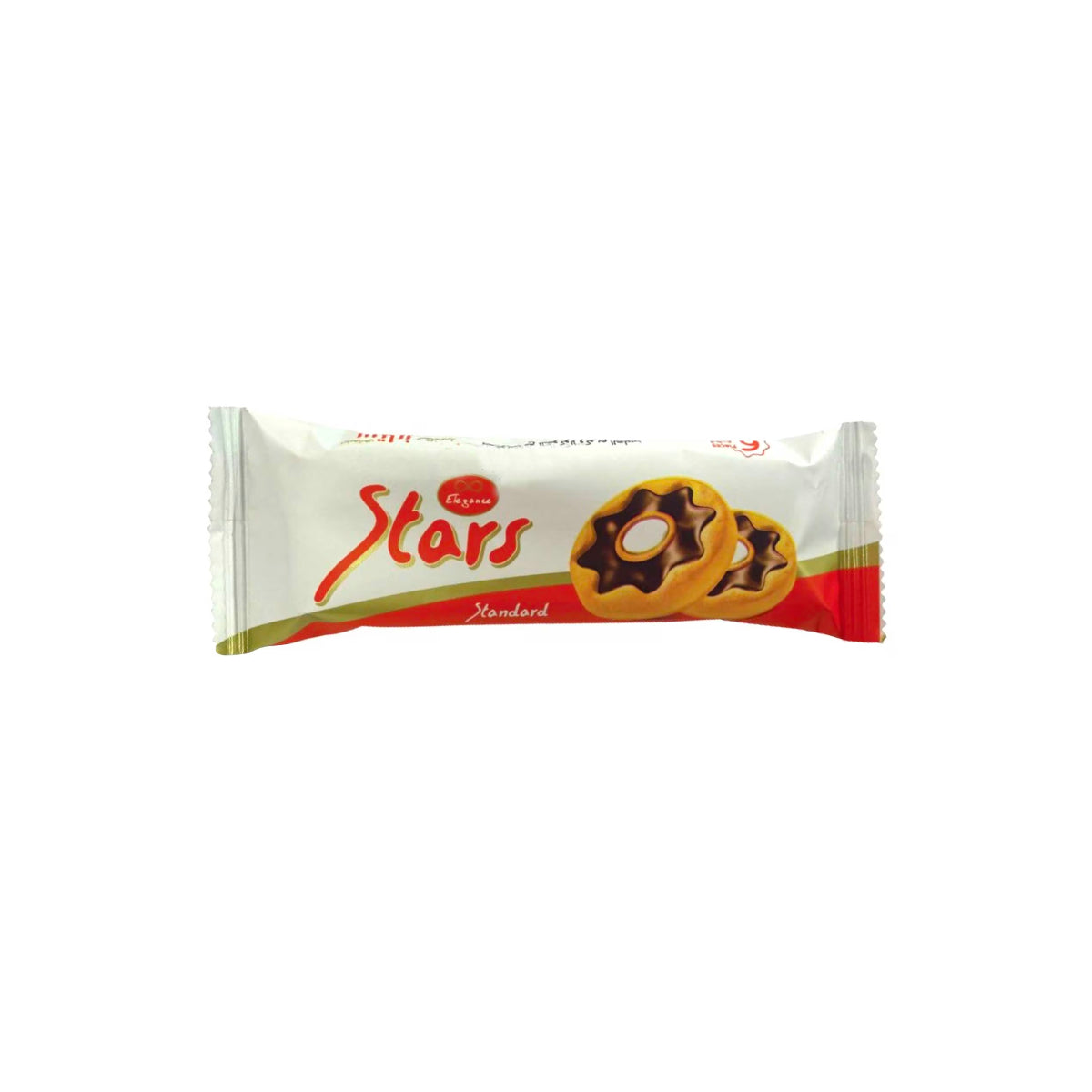 Elegance Stars Biscuits With Hazelnut Chocolate 34g