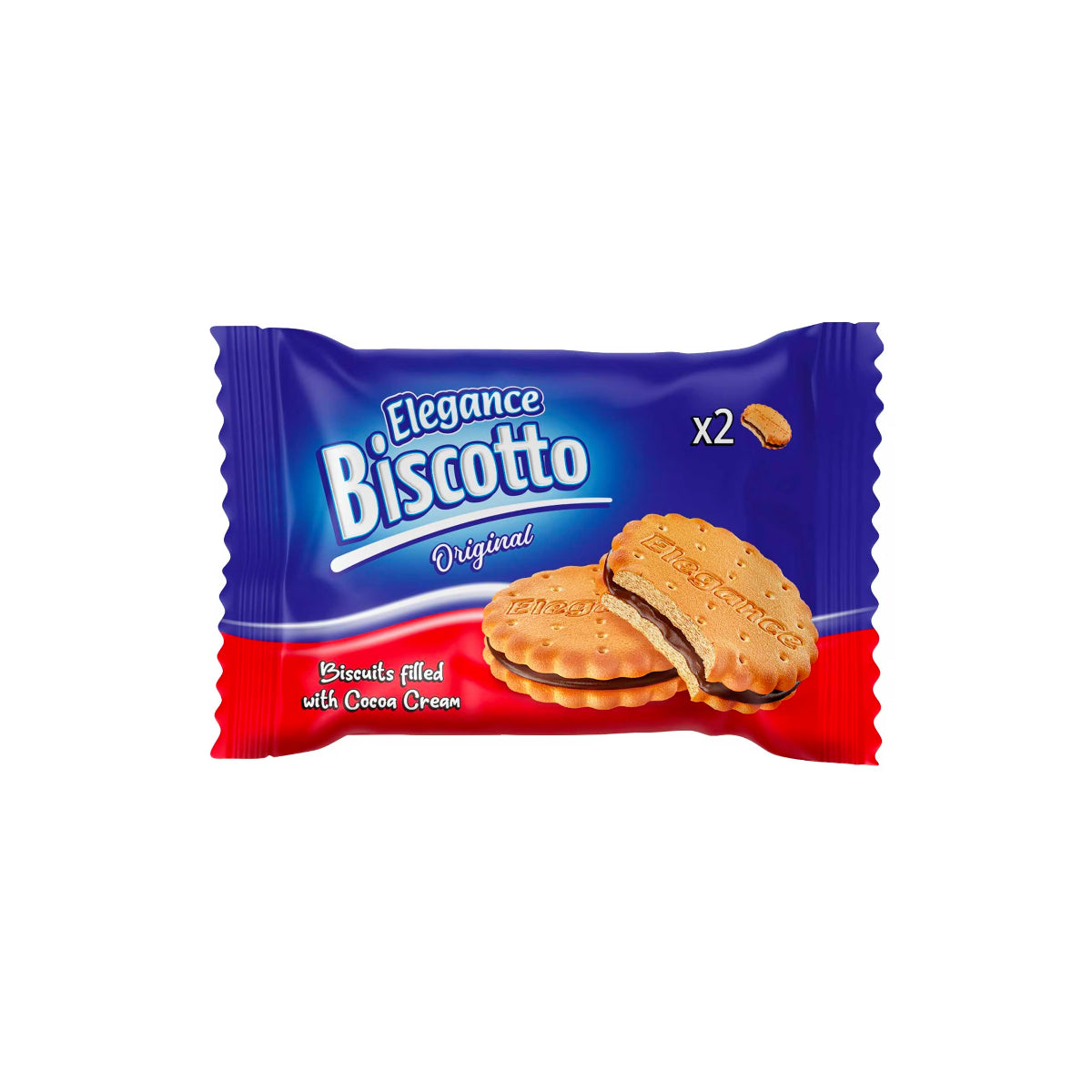 Elegance Biscotto Original Biscuits Filled With Cocoa Cream 34g