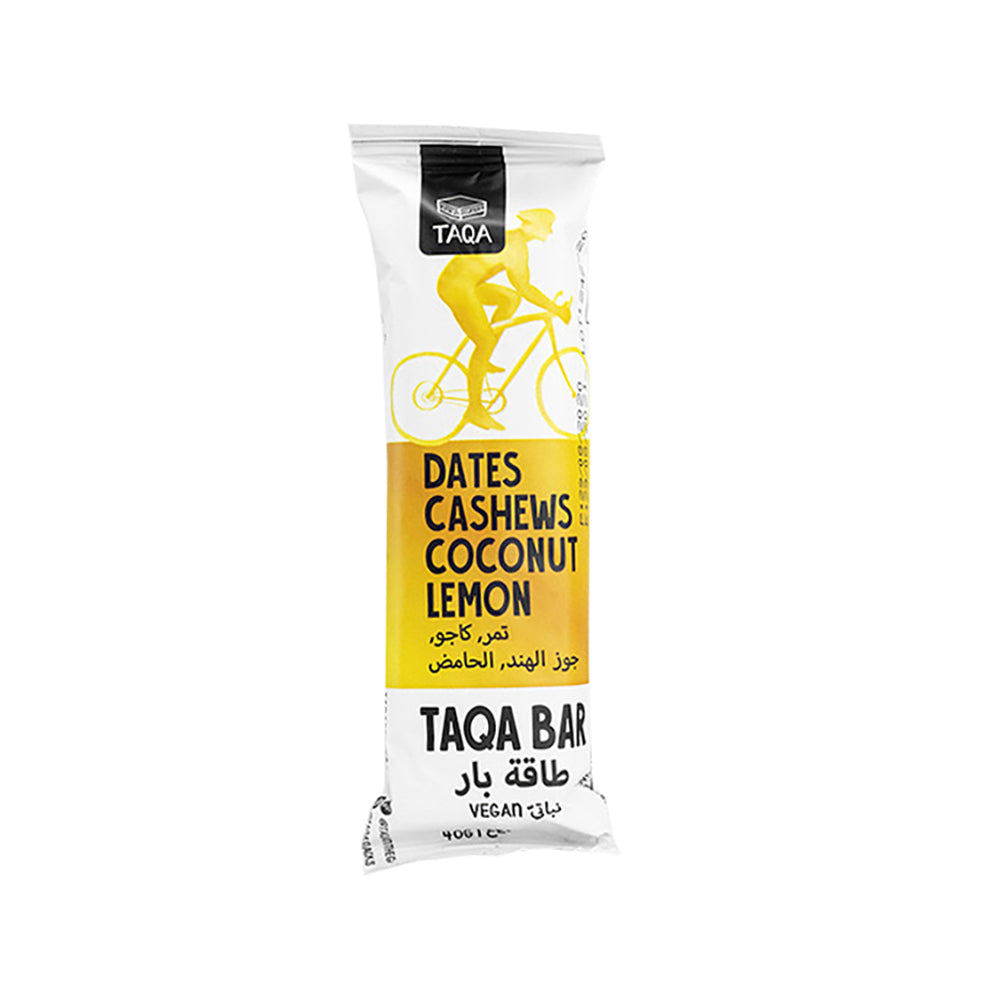 Taqa Bar Dates Cashew Coconut Lemon 40G