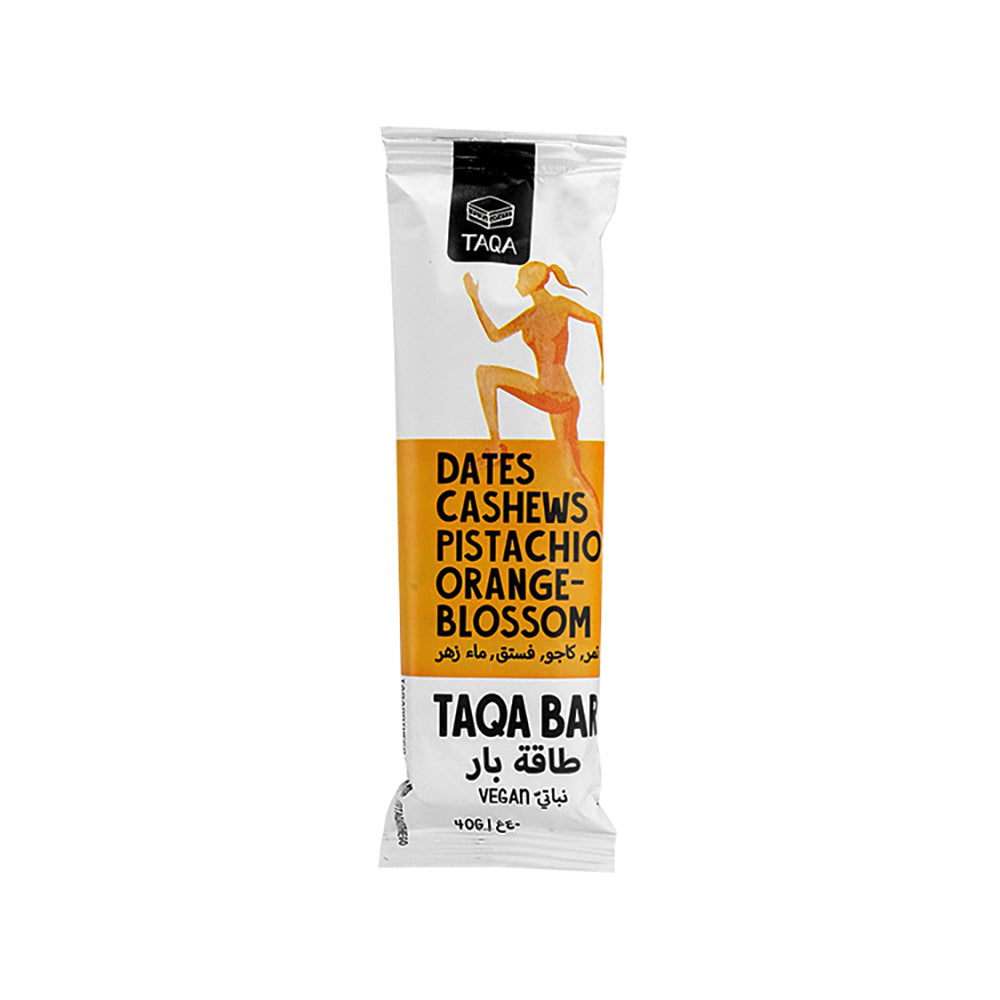 Taqa Bar Pistachio Orange Blossom 40G