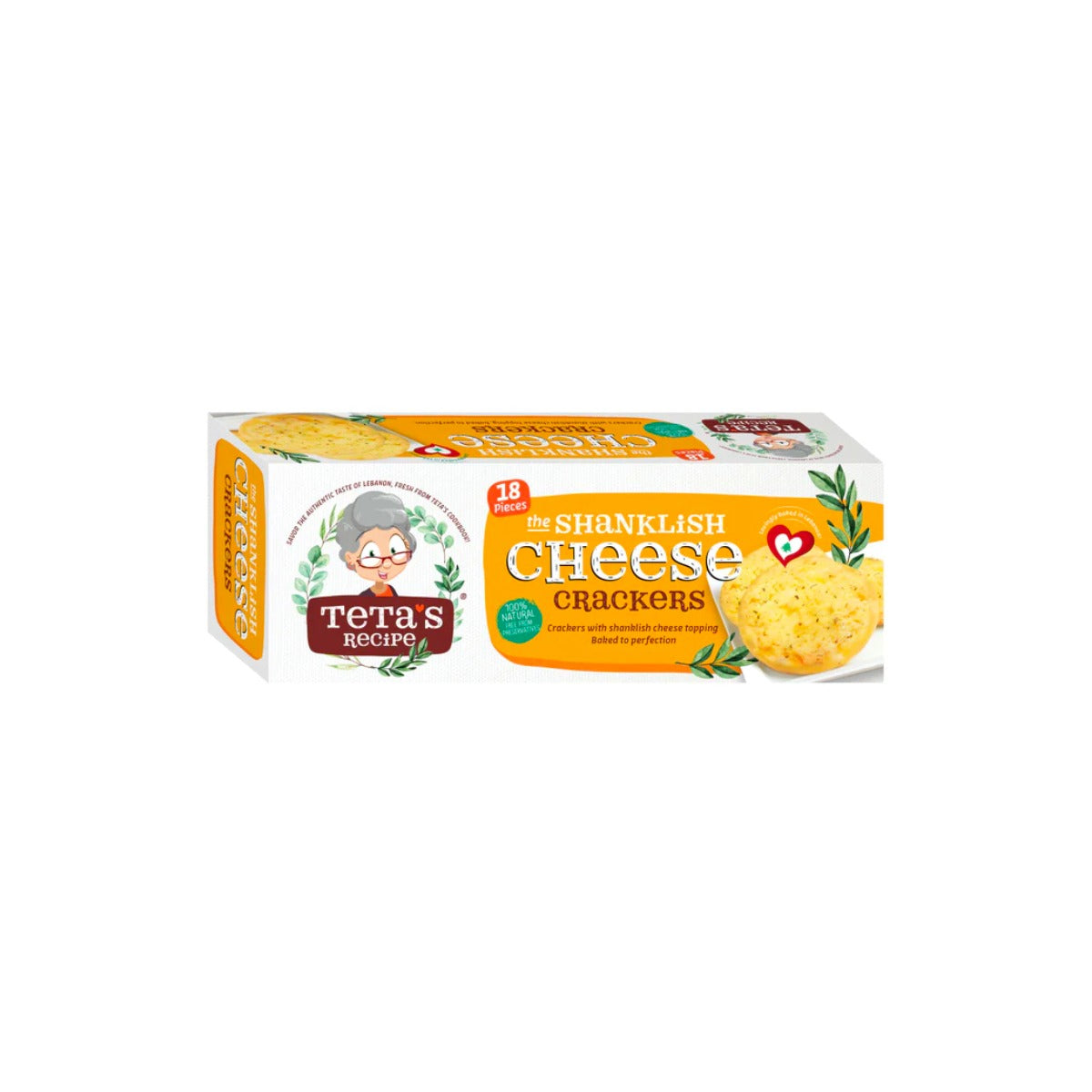 Teta S Recipe The Shanklish Cheese Crackers 18 Pieces