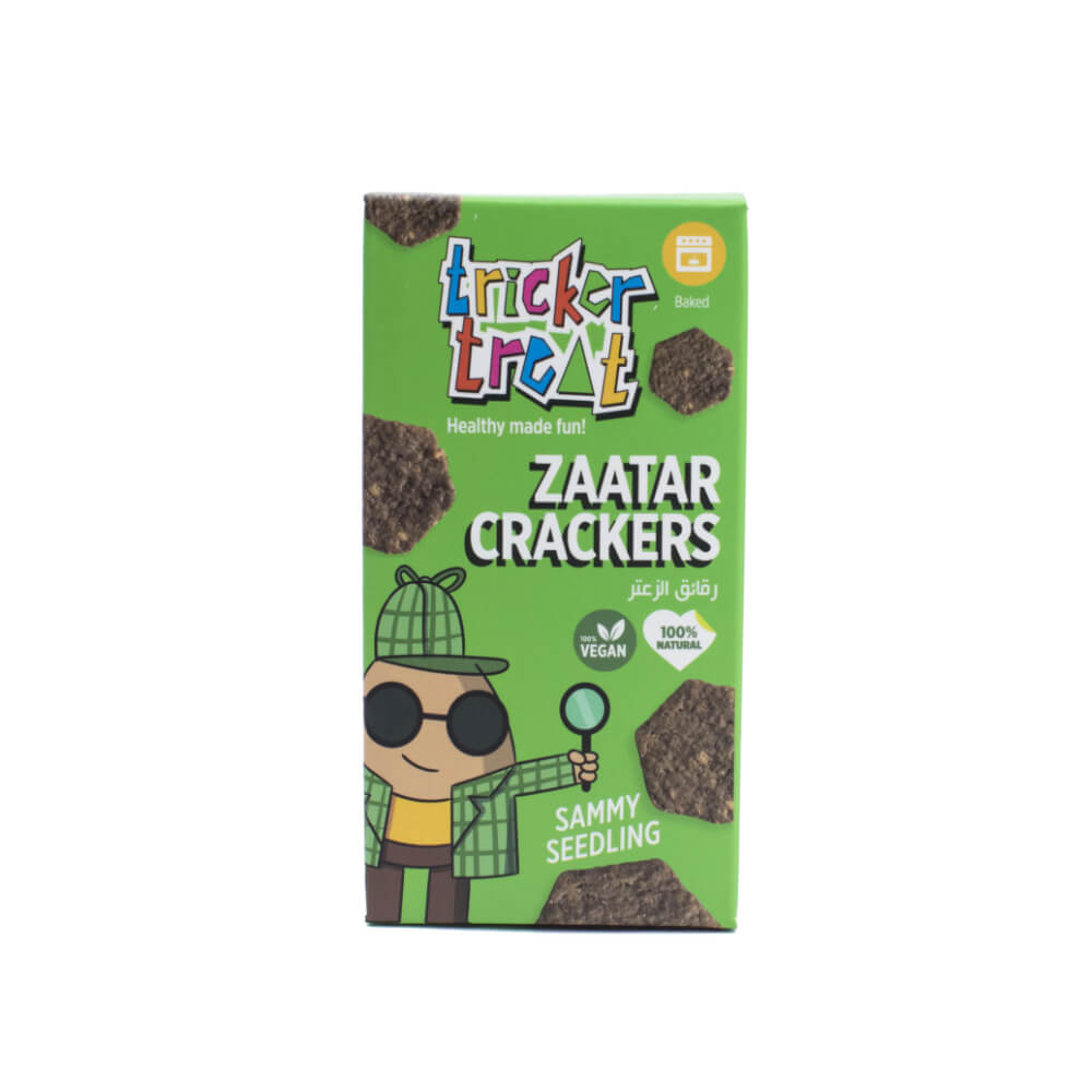 Tricker Treat Zaatar Crackers 25gm