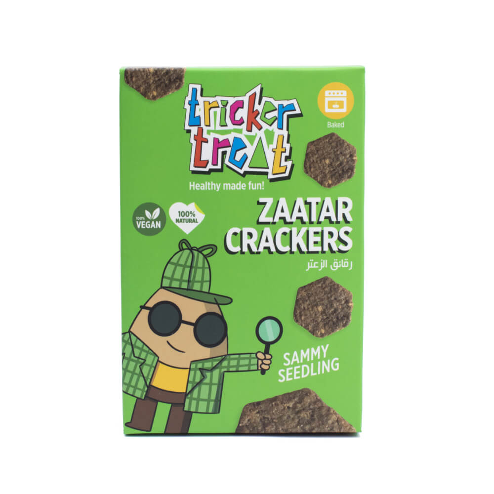 Tricker Treat Zaatar Crackers 100gm